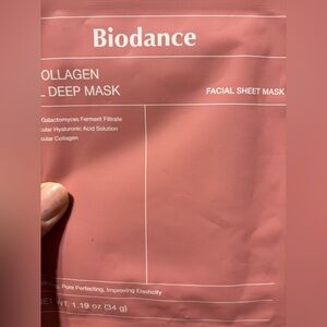 Biodance  Collagen Deep Mask one sheet Exp date 8-7-27